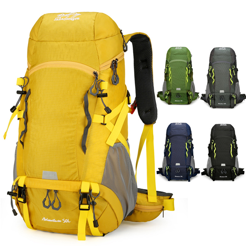 Rain Cover Backpack - 50L 방수 캠핑 배낭 레인 커버와