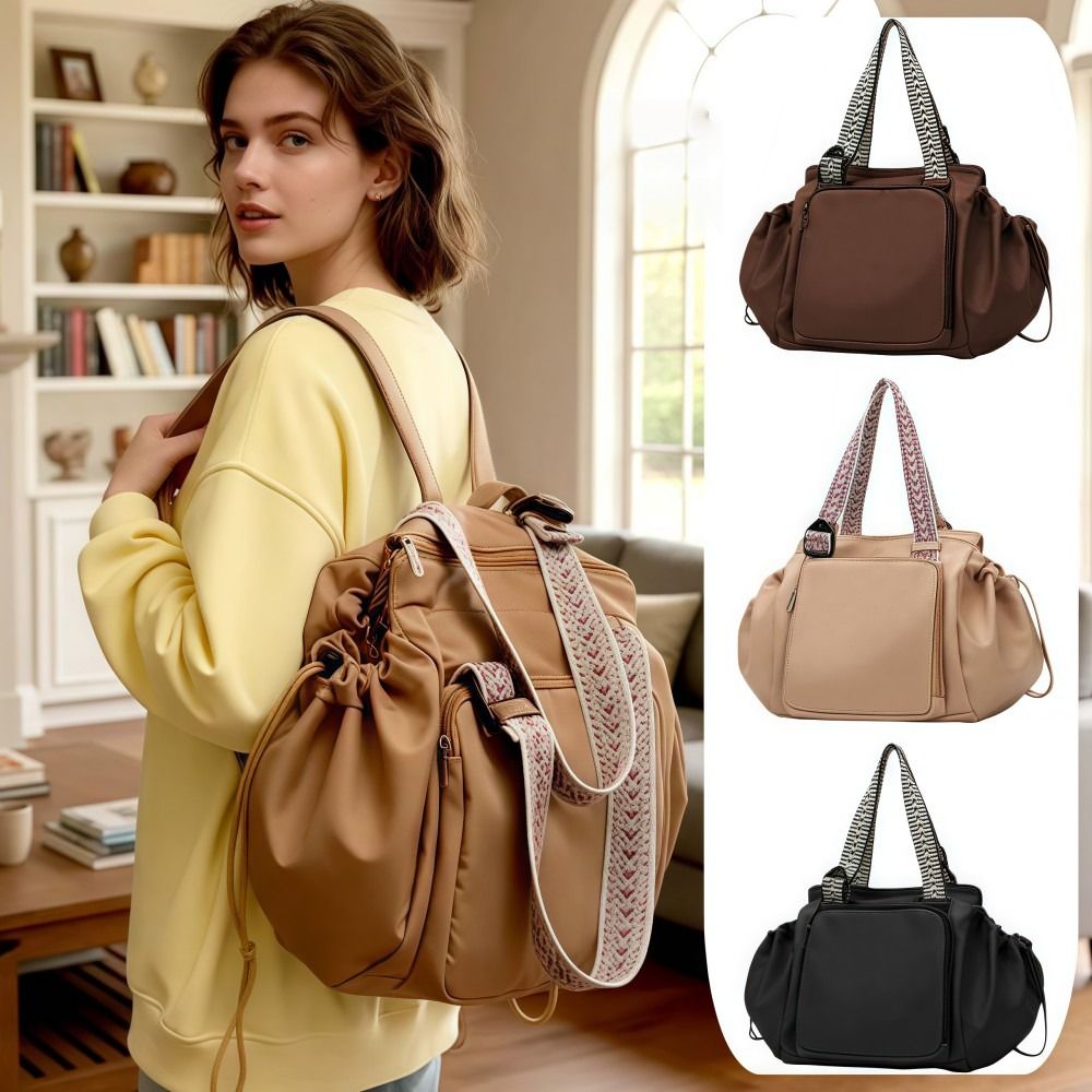 Backpack Diaper Bag - 다기능 여행용 수납 가방 크래들 디자인