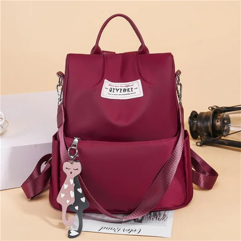 Mini Backpack Purse - 품질 방수 옥스포드 배낭, 여성 대용량