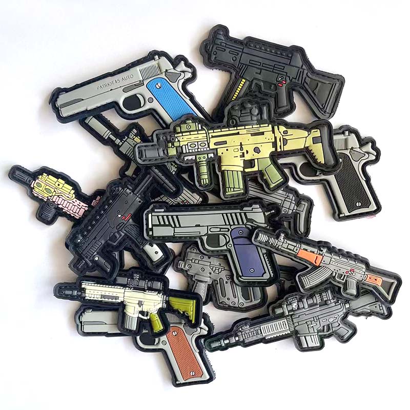 Urban Backpack Tactical - 3D PVC 고무 모랄 패치 미니