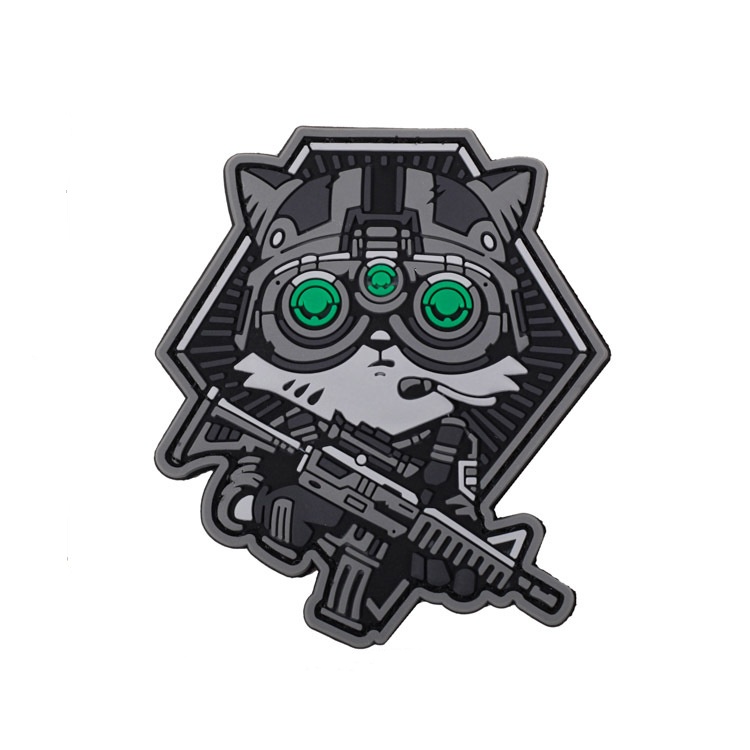 옷에 PVC 고양이 패치 사기 배지 군사 전술 패치 배 - Urban Backpack Tactical 리뷰 및 가격