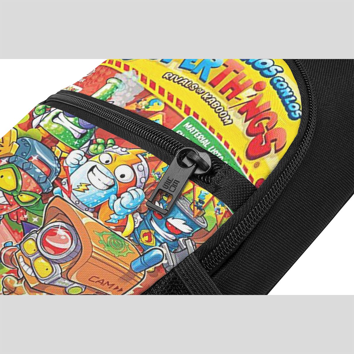 Super Zings Superthings 만화 가슴  - Sling Backpack Shoulder 리뷰 및 가격