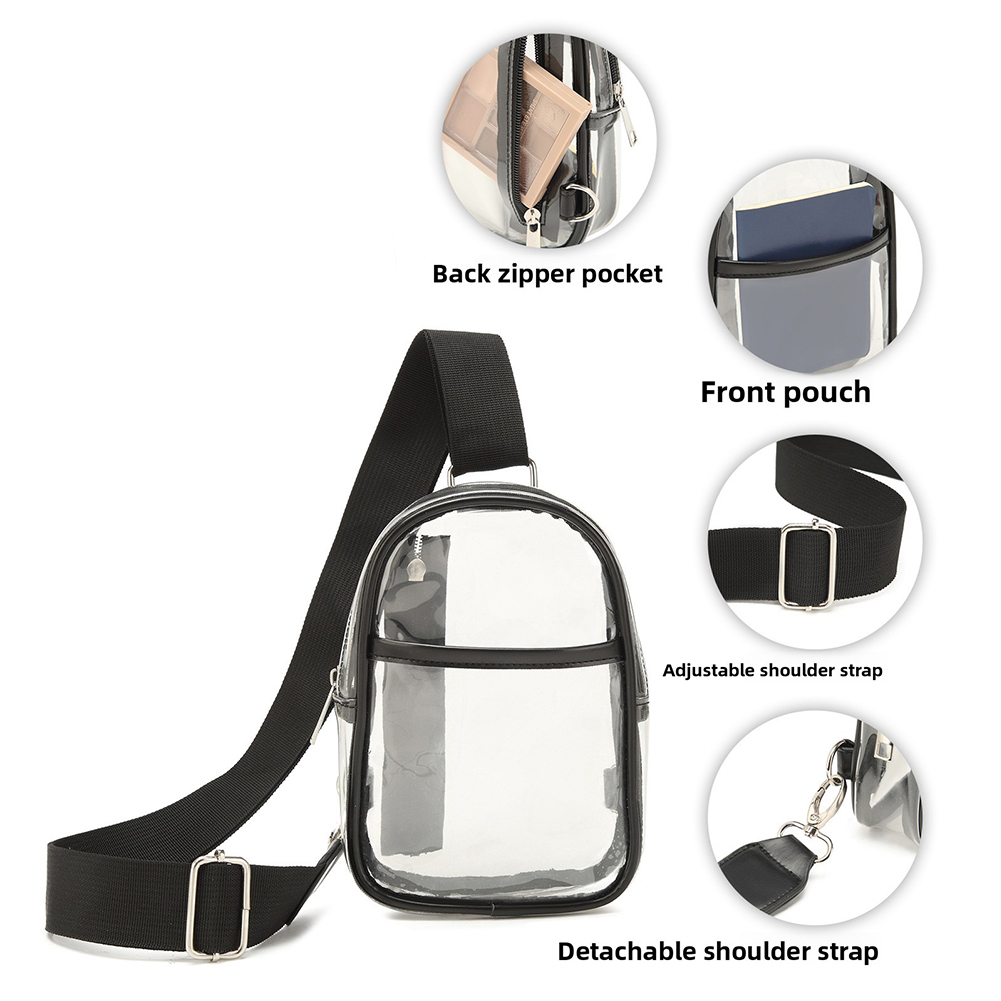 투명 슬링백, 방수 숄더백, PVC 미니 투명 슬링 백 - Sling Backpack Shoulder 리뷰 및 가격