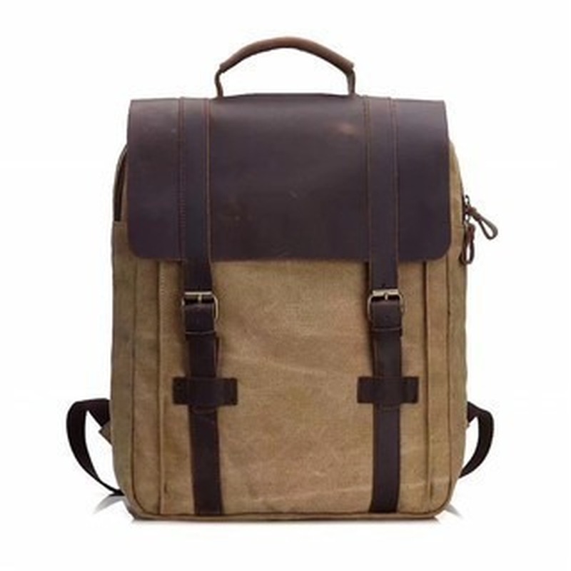 패션 트렌드 백팩 남성 캐주얼 캔버스 여행 레트로 야생 - Canvas Backpack Casual 리뷰 및 가격