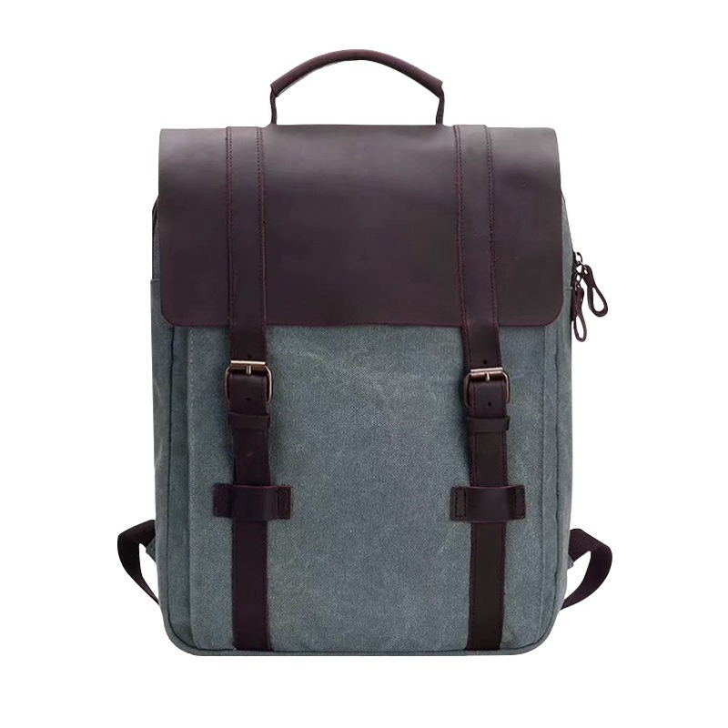 패션 트렌드 백팩 남성 캐주얼 캔버스 여행 레트로 야생 - Canvas Backpack Casual 리뷰 및 가격