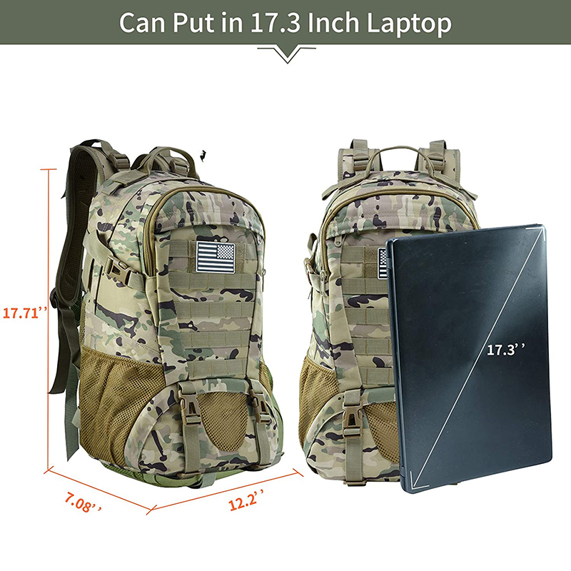 남녀공용 군사 전술 배낭 하이킹 가방, 사냥 배낭 MO - Urban Backpack Tactical 리뷰 및 가격