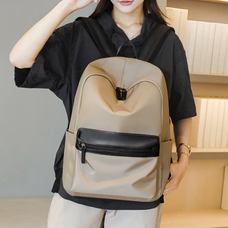 대용량 블랙 캐주얼 백팩, 방수 나일론 스쿨백, 다중  - Canvas Backpack Casual 리뷰 및 가격