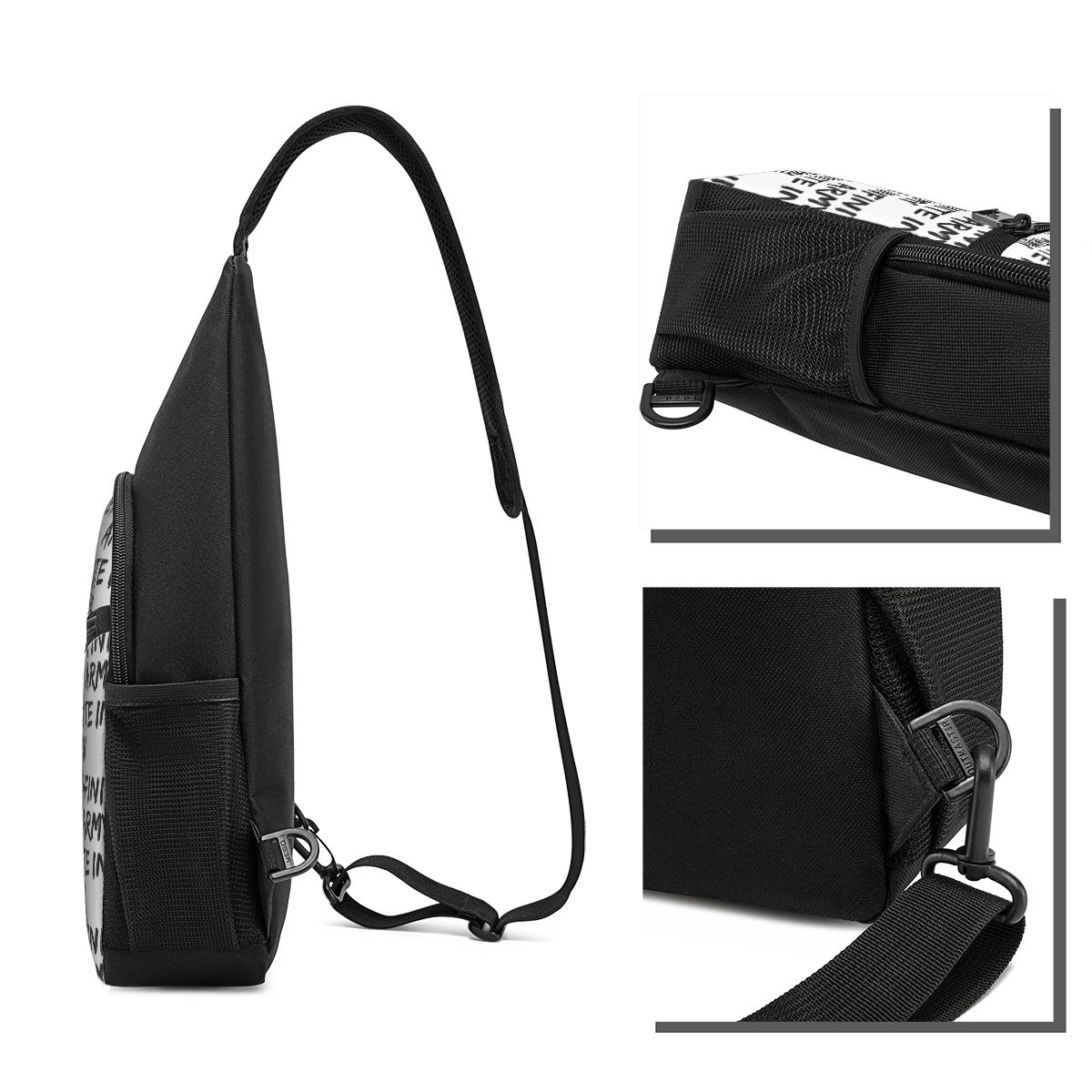 Caylus Merch Infinite Army 가슴  - Sling Backpack Shoulder 리뷰 및 가격