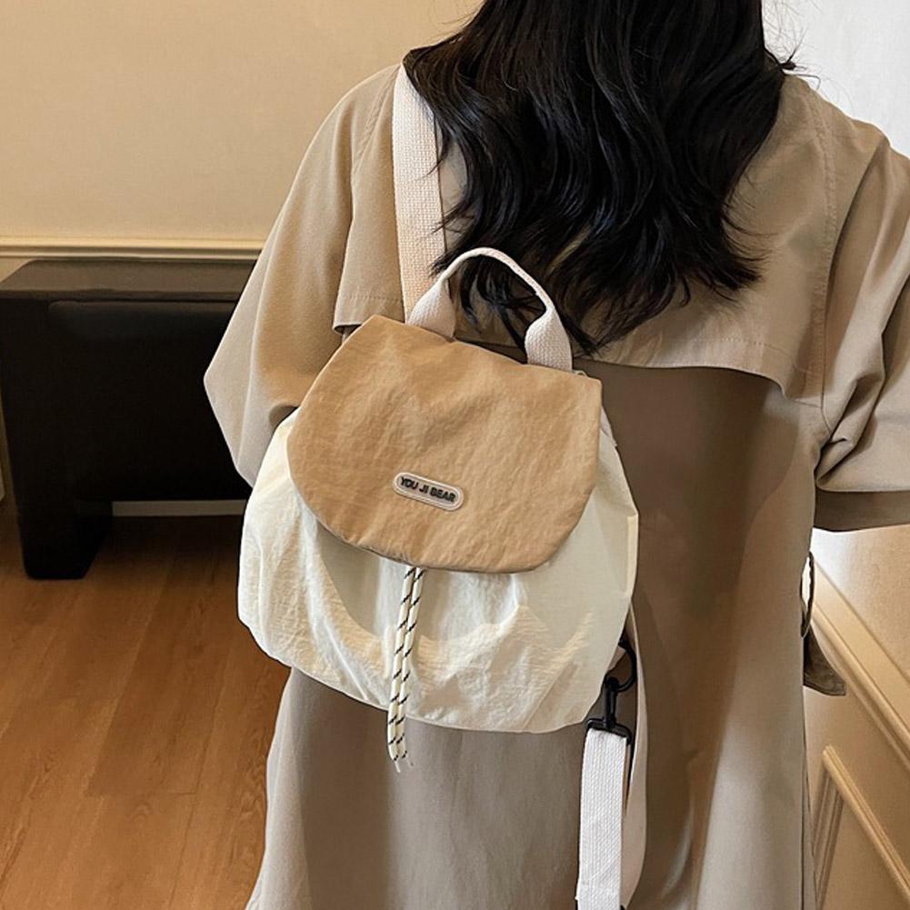 여성용 나일론 백팩 경량 한국 스타일 학교 백팩 캐주얼 - Canvas Backpack Casual 리뷰 및 가격