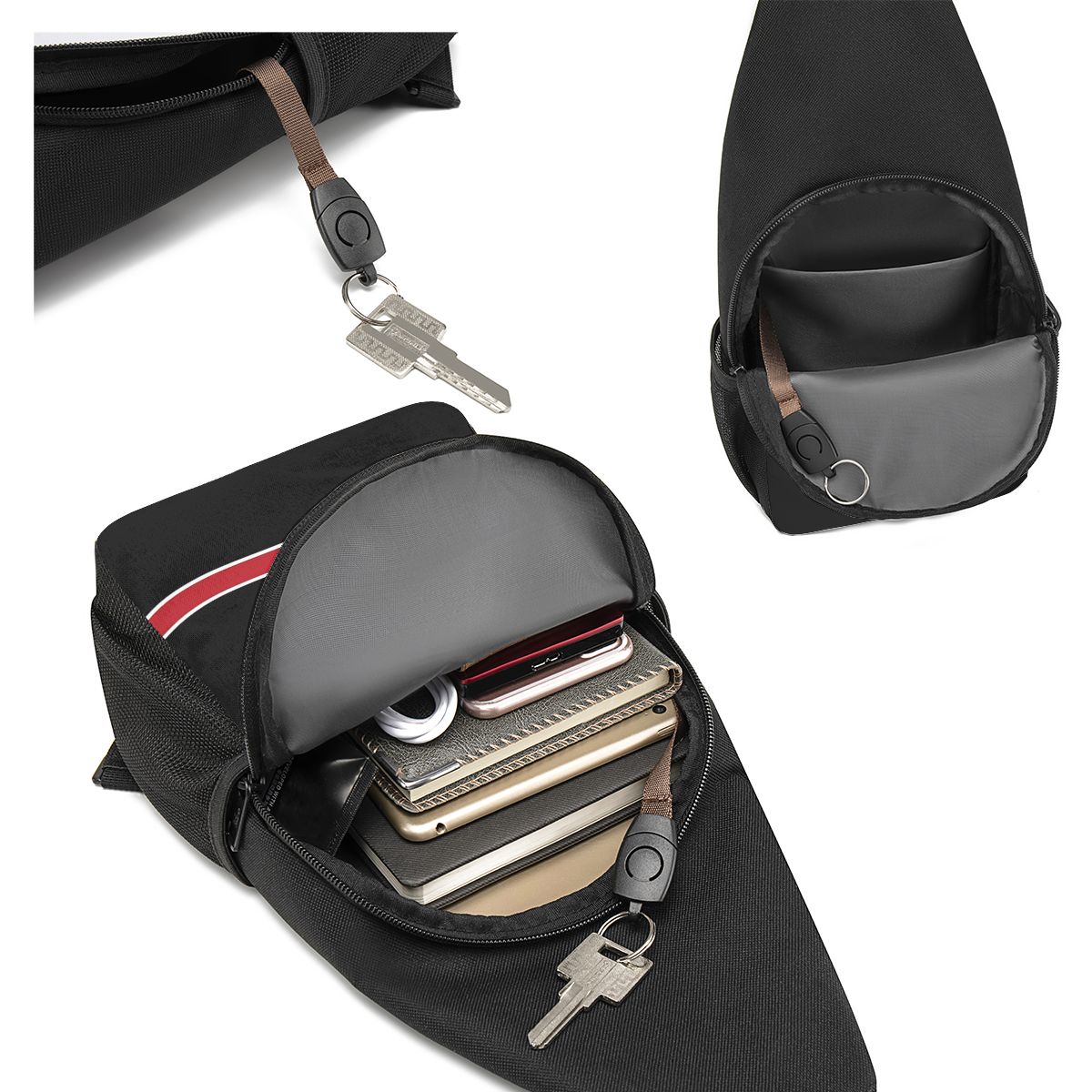 N7 로고 체스트 백 남성 슬링 크로스바디 백팩 체스트 - Sling Backpack Shoulder 리뷰 및 가격