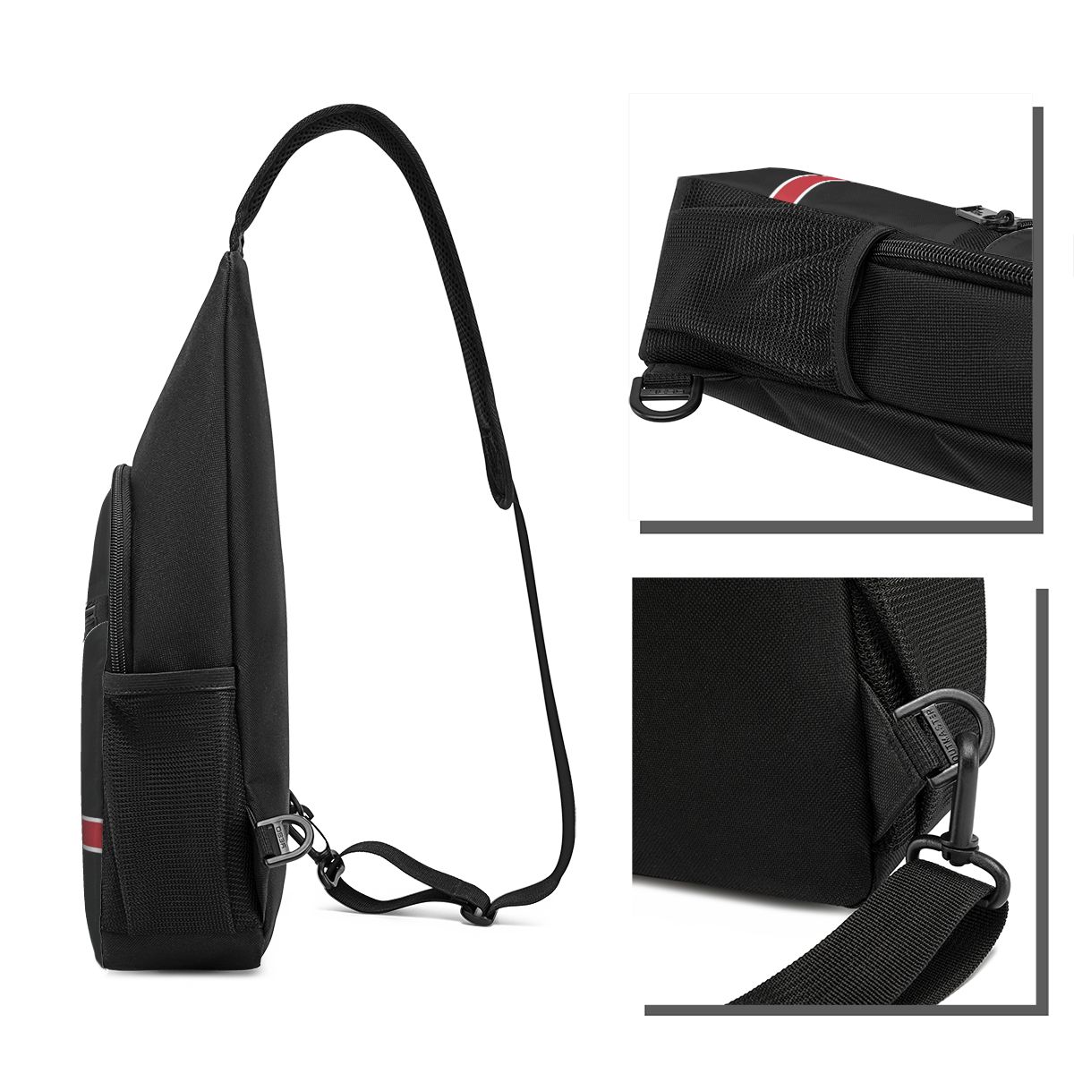 N7 로고 체스트 백 남성 슬링 크로스바디 백팩 체스트 - Sling Backpack Shoulder 리뷰 및 가격
