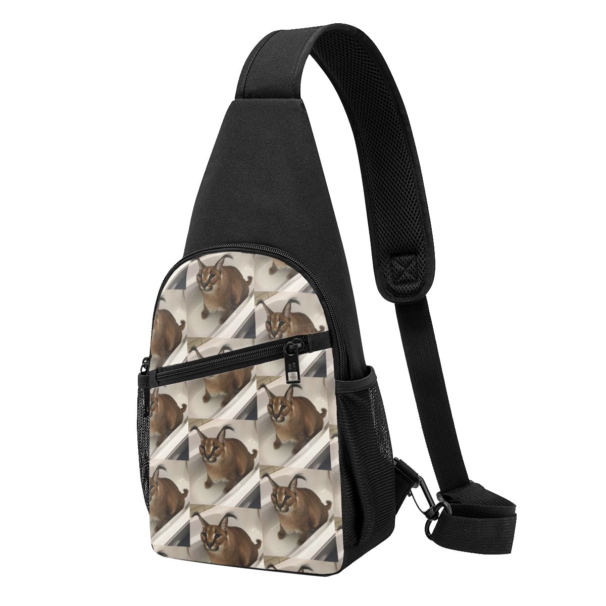 빅 플로파 애니멀 캣 체스트 백 남성 슬링 크로스바디  - Sling Backpack Shoulder 리뷰 및 가격