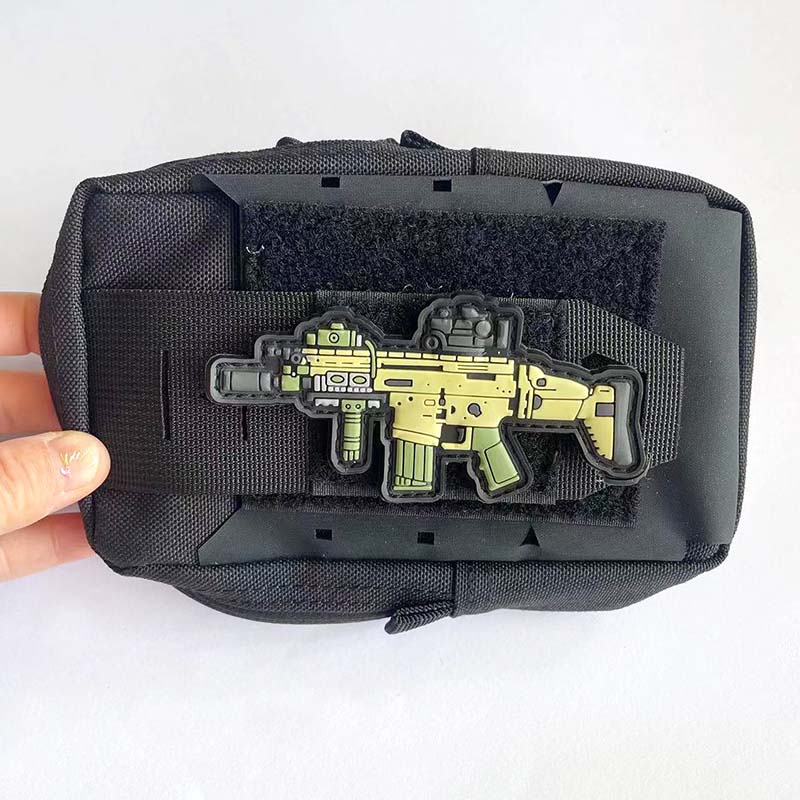 3D PVC 고무 모랄 패치 미니 권총, 소총 군대 배 - Urban Backpack Tactical 리뷰 및 가격